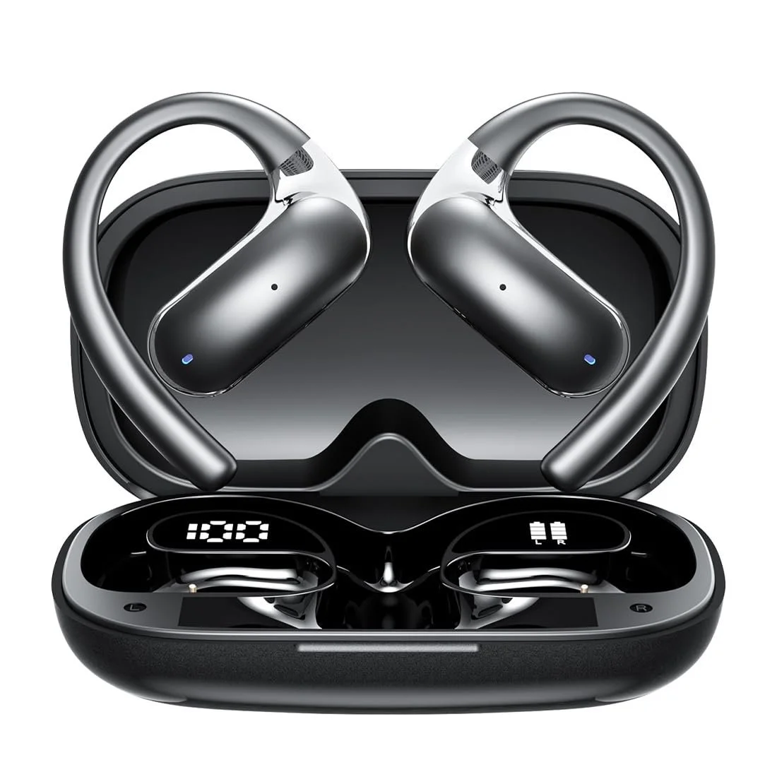 Наушники-переводчик KI, BT5.4, 133 языка, Bluetooth, IPX7 (черный, 1 шт.), фото №1 Наушники-переводчик KI, BT5.4, 133 языка, Bluetooth, IPX7 (черный, 1 шт.), фото №1