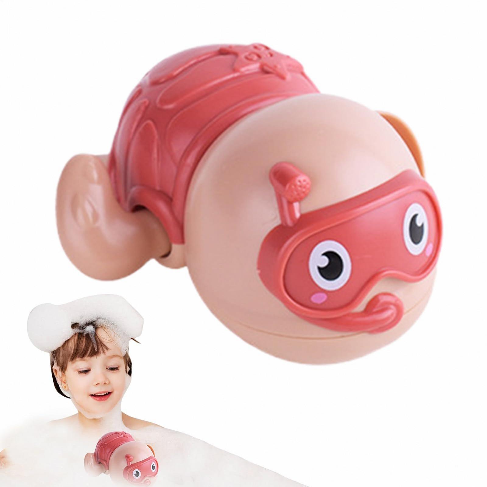 Игрушка для ванны плавающая черепаха заводная, фото №9