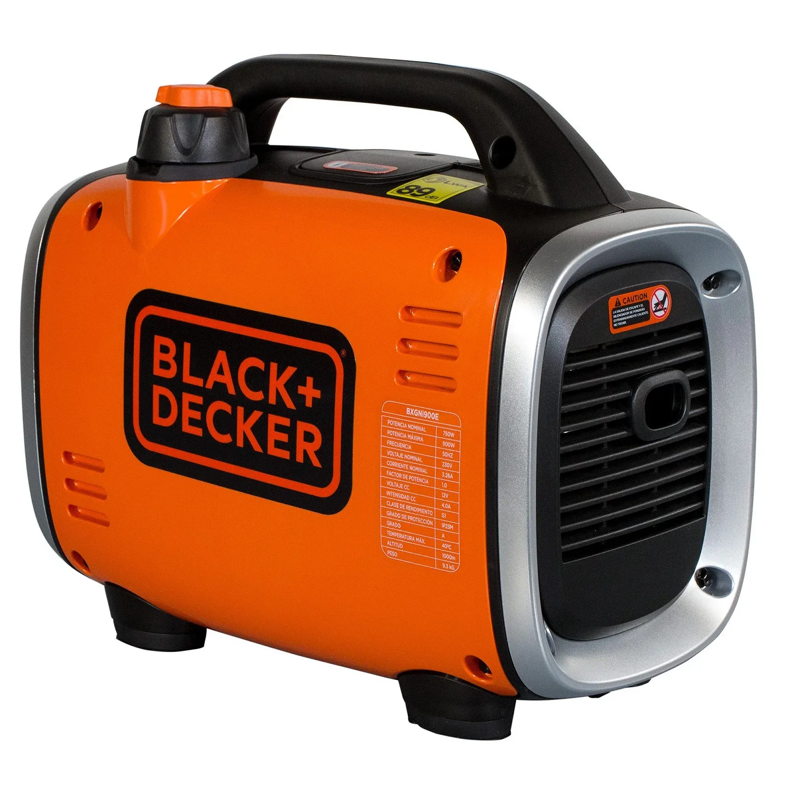 Інверторний бензин (4-х такт) генератор Black+Decker BXGNI900E 750 / 900 Вт, фото №4