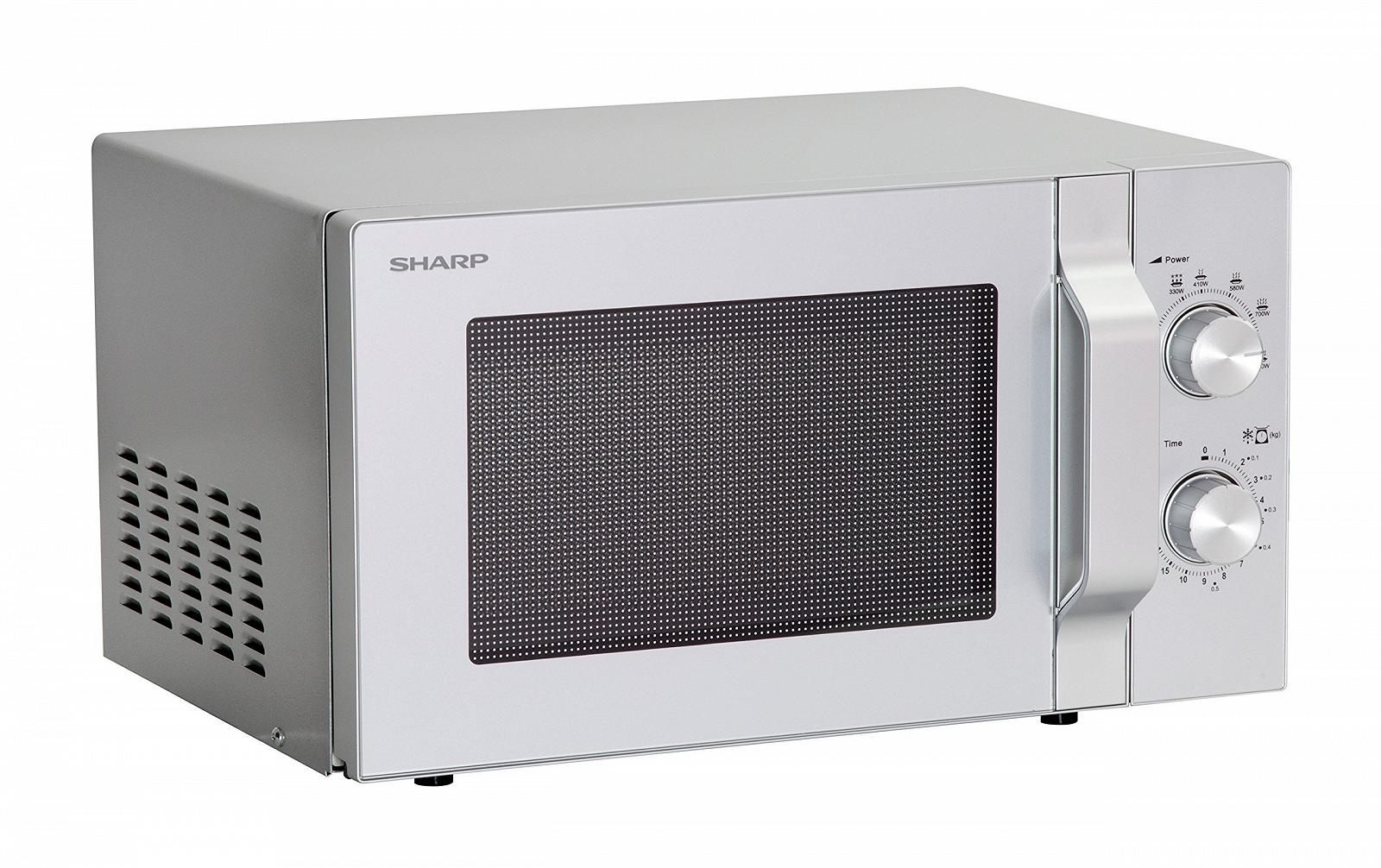 Мікрохвильова піч Sharp R204S Solo 20 л 800 Вт Срібляста, фото №4 Мікрохвильова піч Sharp R204S Solo 20 л 800 Вт Срібляста, фото №4