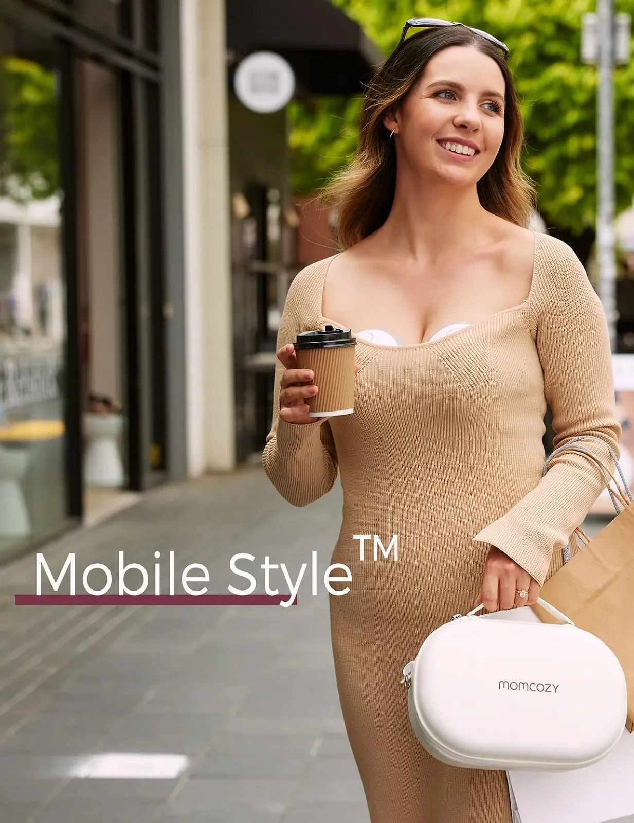 Молоковідсмоктувач Momcozy M6, портативний, для грудного вигодовування, ідеальний ритм для більшої кількості молока, подвійний фланець, більше підходить та непомітний з 3 режимами та 9 рівнями - 24 мм (2, червоний), фото №7 Молоковідсмоктувач Momcozy M6, портативний, для грудного вигодовування, ідеальний ритм для більшої кількості молока, подвійний фланець, більше підходить та непомітний з 3 режимами та 9 рівнями - 24 мм (2, червоний), фото №7