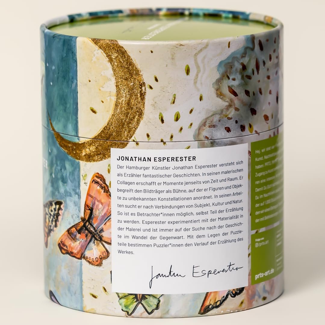 Пазл Jigsaw Puzzle Moth Jonathan Esperester 1000 деталей для взрослых Special Motif Art Puzzle, фото №2