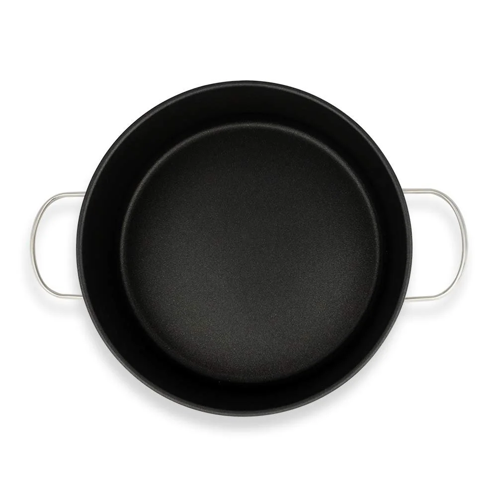 Пательня KLAMER Professional з нержавіючої сталі з індукційним преміум-покриттям, 28 см, фото №2 Пательня KLAMER Professional з нержавіючої сталі з індукційним преміум-покриттям, 28 см, фото №2