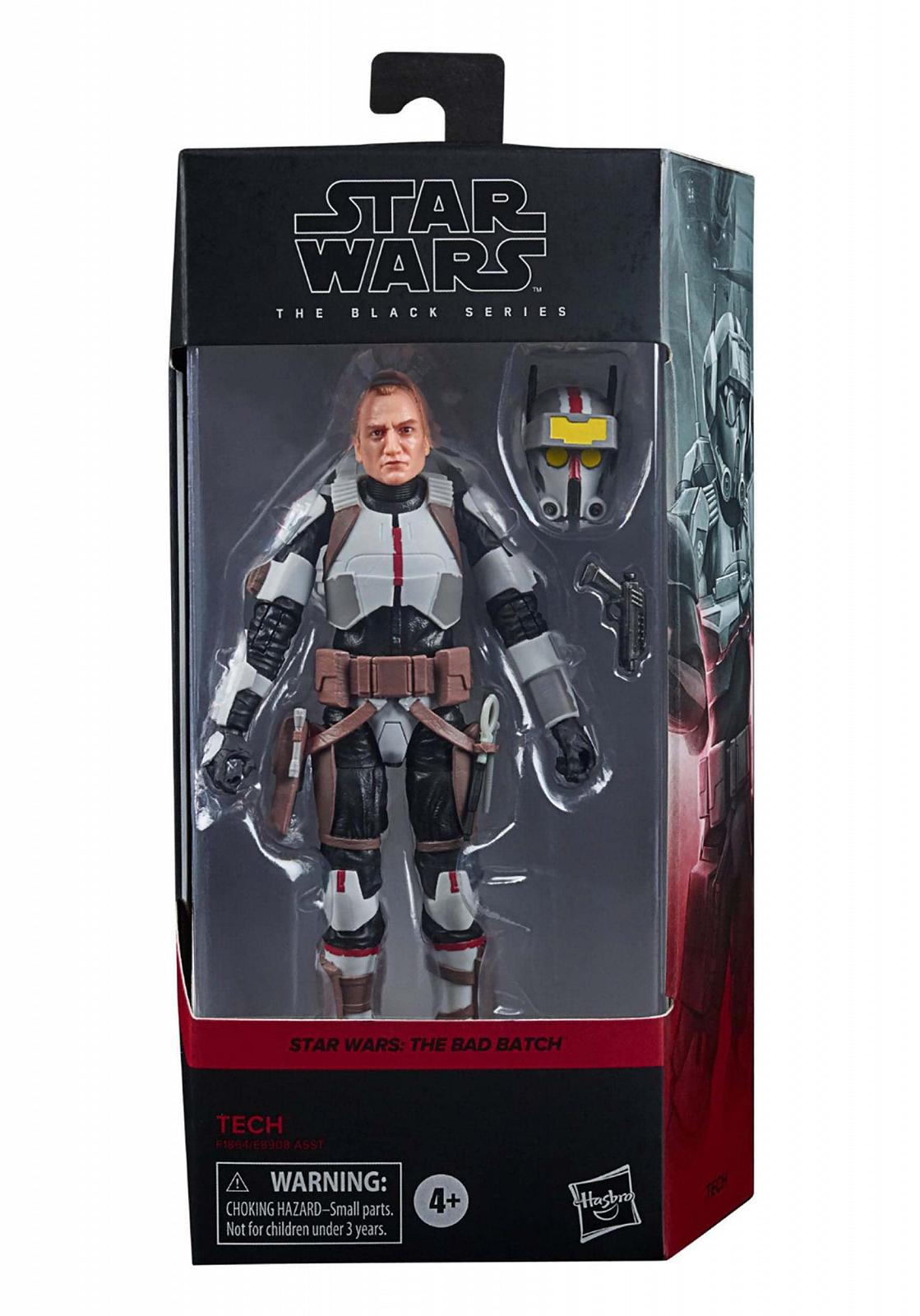 Фігурка Star Wars The Black Series Tech The Bad Batch з аксесуарами, фото №3
