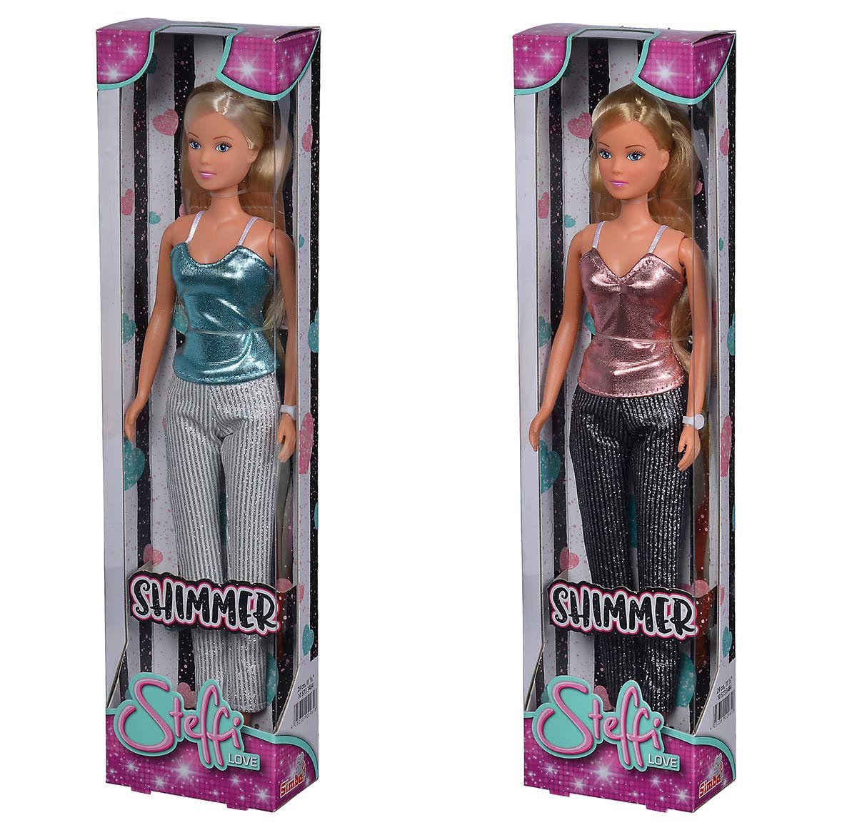 Кукла Simba Love Shimmer в блестящем топе и брюках, с часами и кроссовками, фото №4