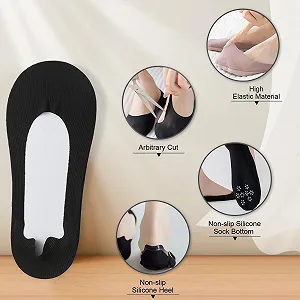 Шкарпетки Ceboic, жіночі, балетки, невидимі, 5 пар synthetic.ua - Фото 1