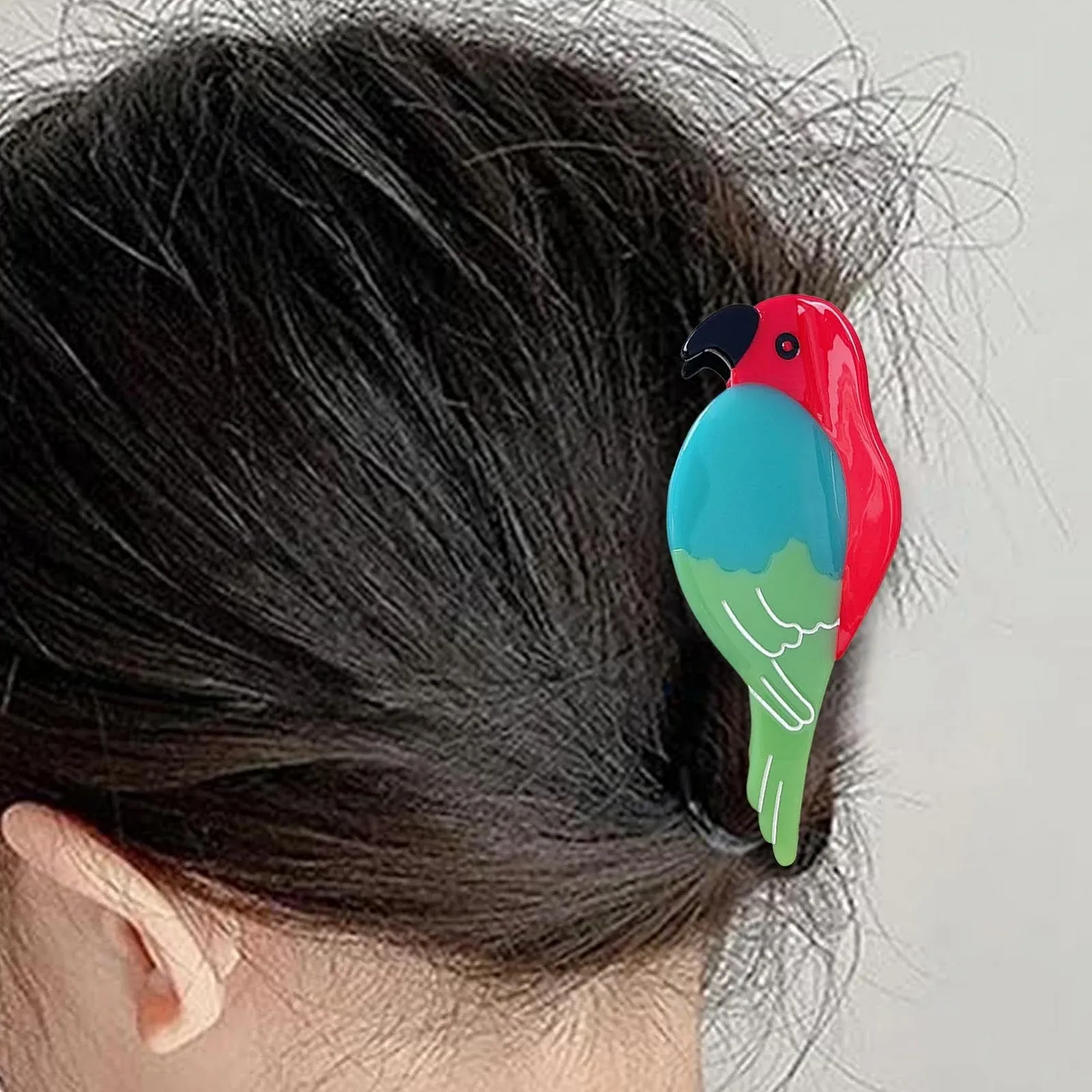 Заколка для волосся Acetate - Bird Shape, фото №7