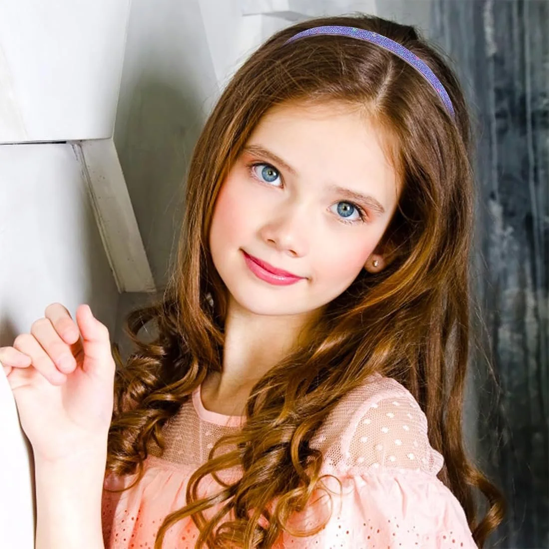 Набір з 5 блискучих обручів для волосся, фото №4