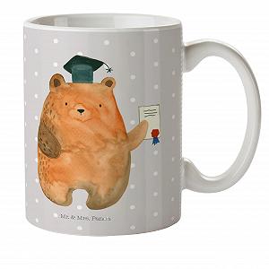 Дитяча Кружка Mr. & Mrs. Panda Ведмідь на Іспиті - Фото 1