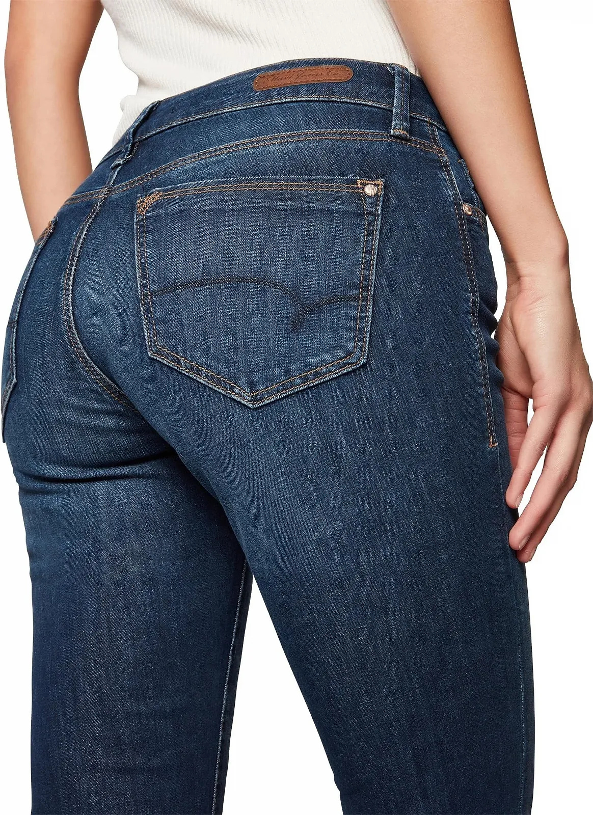 Женские джинсовые штаны MAVI BELLE Dark Str - 29, фото №5