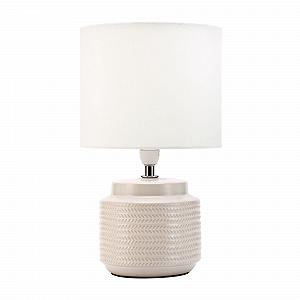 Настільна лампа Pauleen Bright Soul 48219 Макс. 20 Вт Ручної роботи Тканина Кераміка E14 Кремово-бежевий - Фото 1