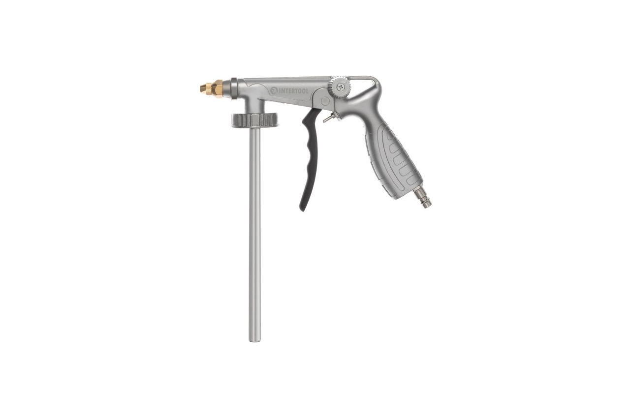 Пневмопістолет під гравітакс Intertool 500 мм (PT-0703), фото №3