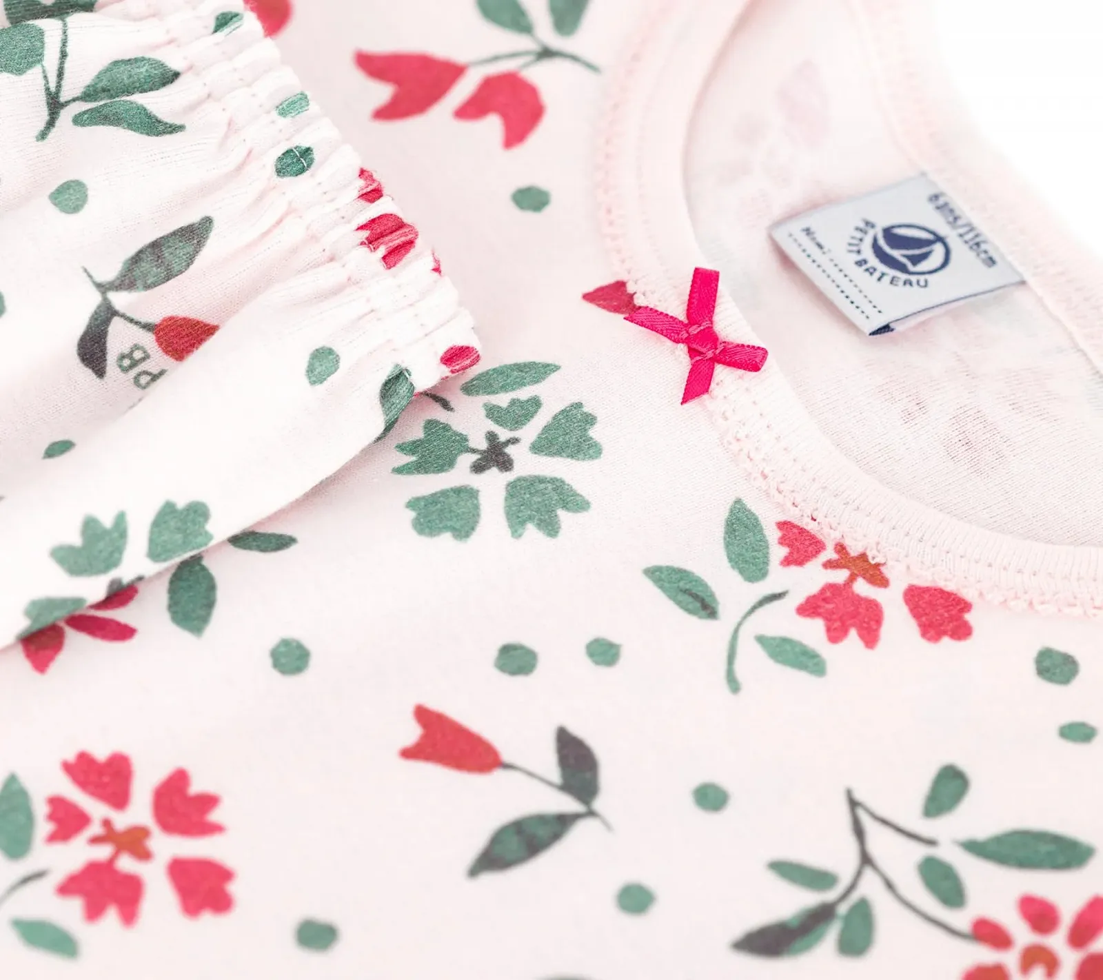 Піжама Petit Bateau Pyjacourt для дівчат, фото №4 Піжама Petit Bateau Pyjacourt для дівчат, фото №4