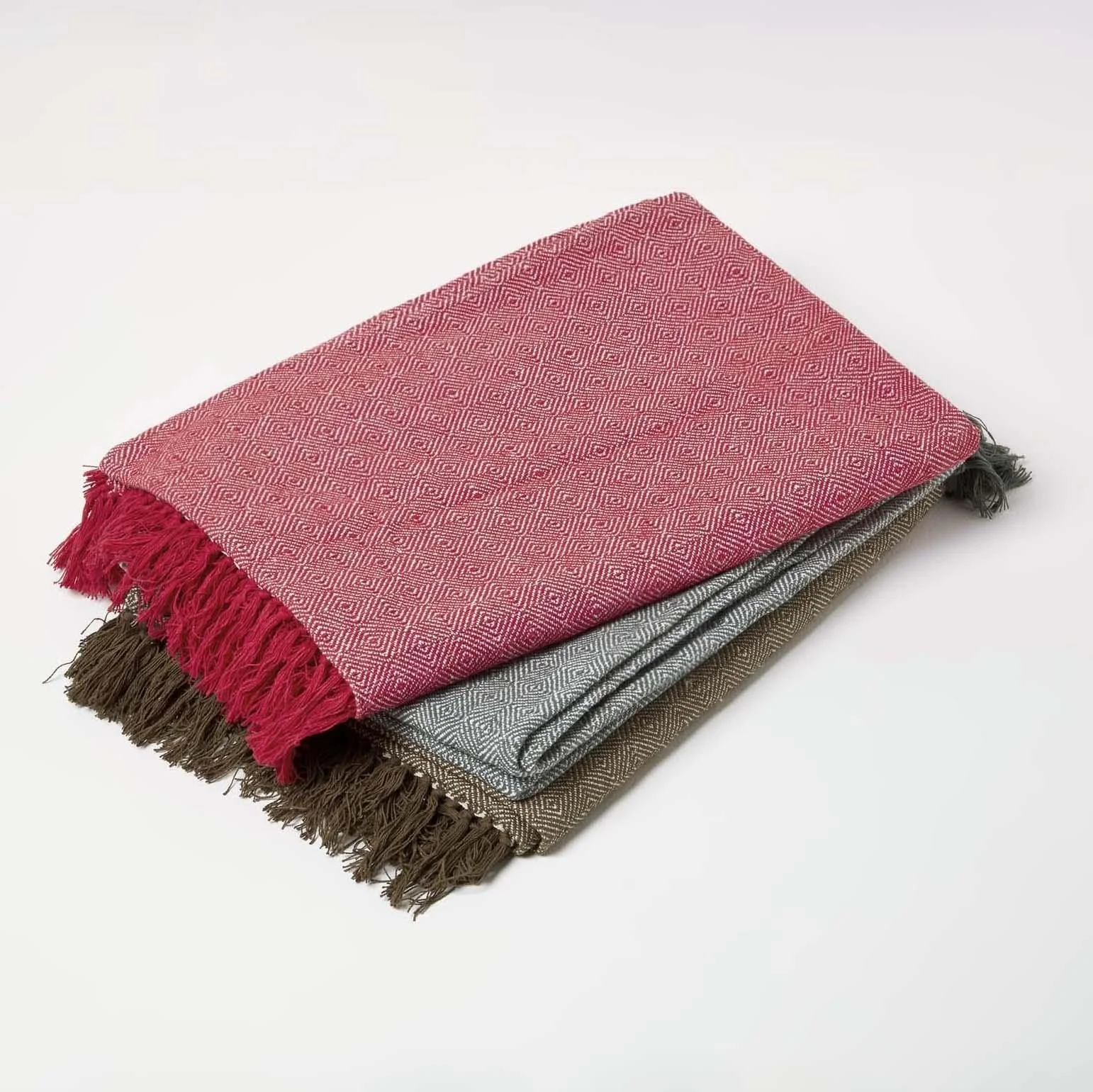 Покрывало Homescapes Malda XXL 255 x 360 см, красный, фото №5 Покрывало Homescapes Malda XXL 255 x 360 см, красный, фото №5