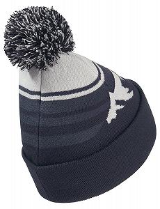 Шапка Jack Wolfskin Stripy Pompom Beanie K synthetic.ua - Фото 1