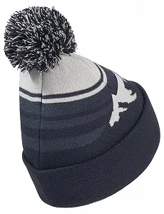 Шапка Jack Wolfskin Stripy Pompom Beanie K synthetic.ua - Фото 1