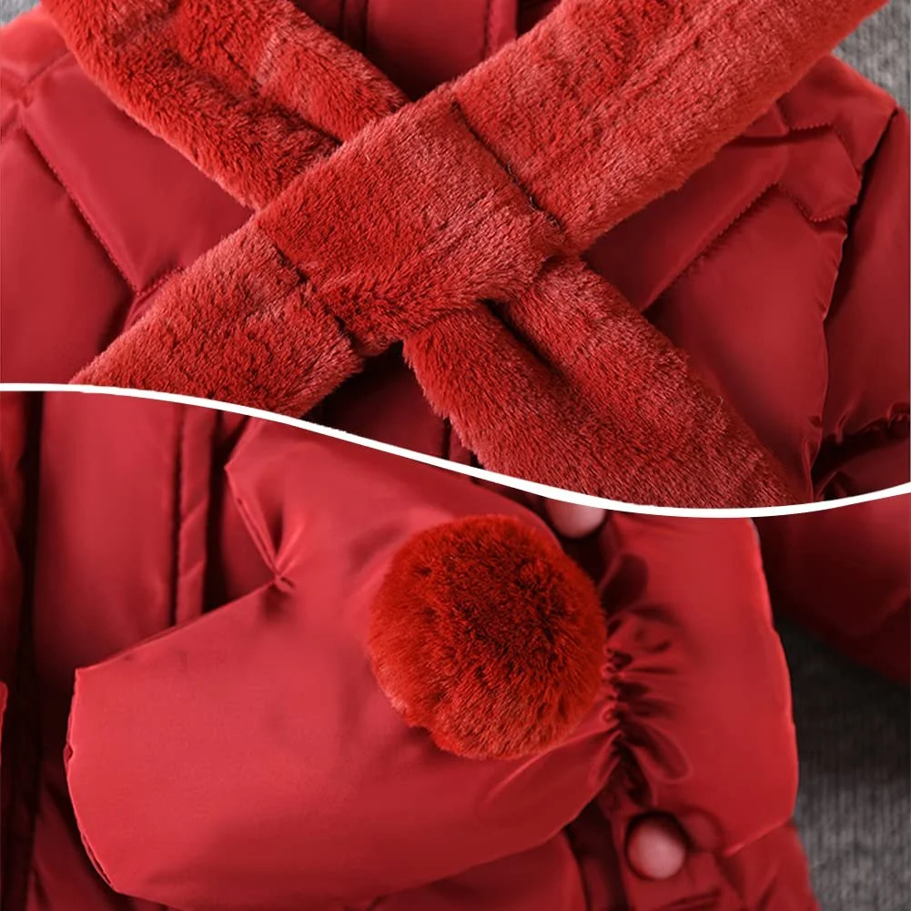 Зимова Куртка Amur Leopard для Дівчат, Тепла Вітрозахисна Куртка, фото №6