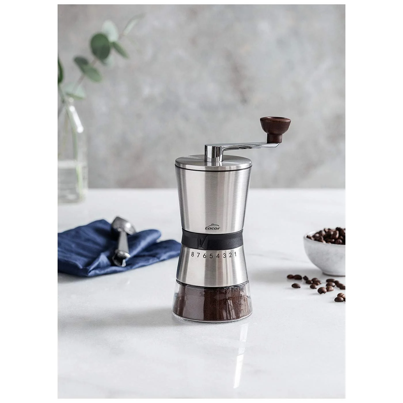 Кофемолка Lacor из нержавеющей стали, фото №2 Кофемолка Lacor из нержавеющей стали, фото №2