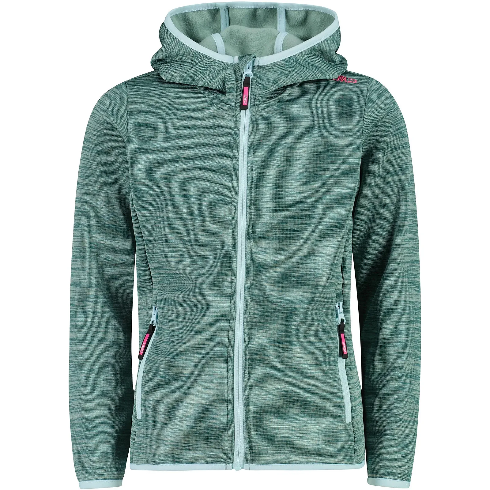 Куртка CMP Kid G Jacket FIX Hood Agave Mel. 104, фото №1