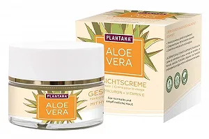 Крем для обличчя PLANTANA Aloe Vera з гіалуроновою кислотою та Vit.-E 50 мл - Фото 1