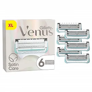 Сменные кассеты для бритья Gillette Venus System для зоны бикини 6 шт. - Фото 1