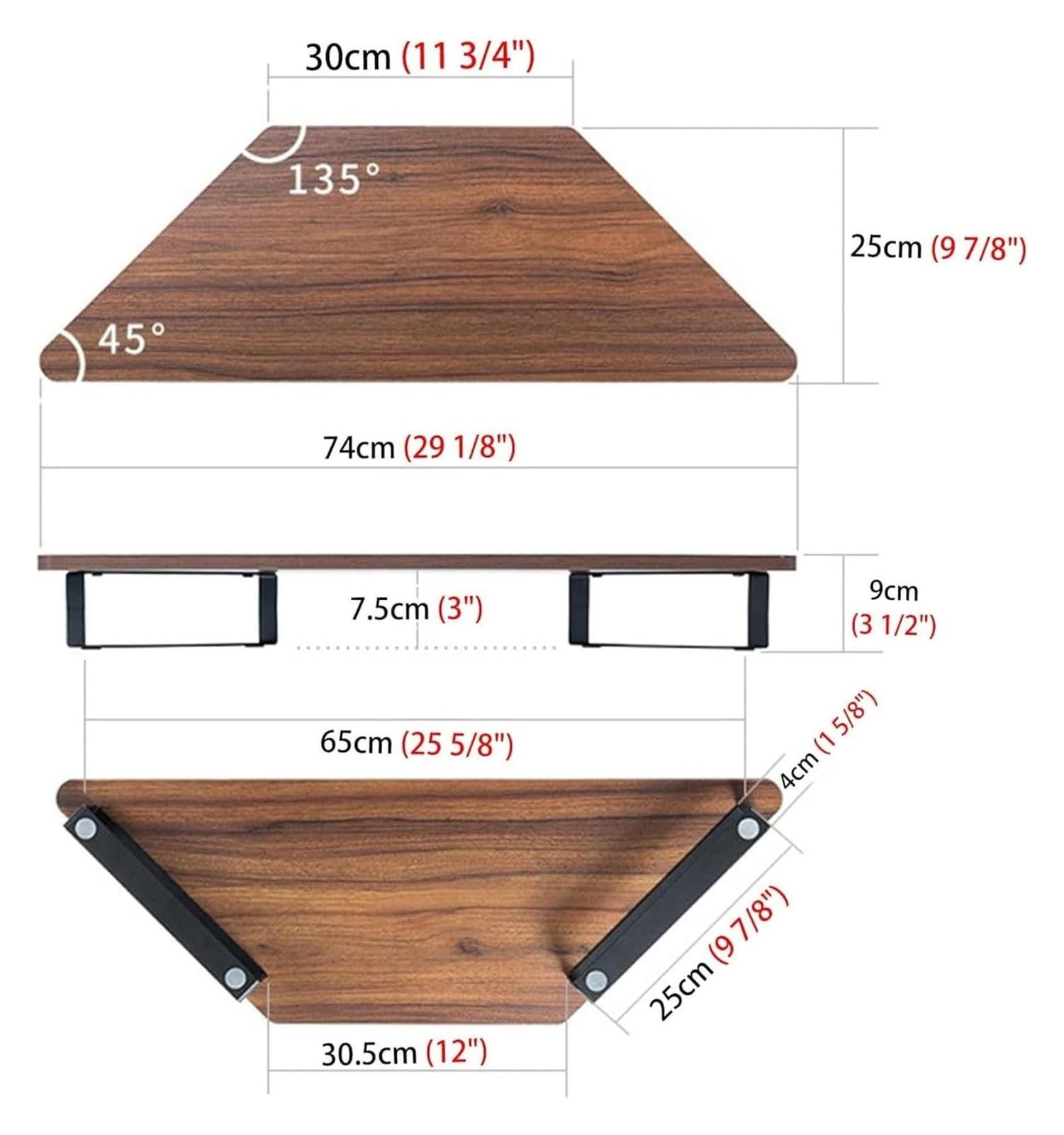 Подставка для монитора Треугольная, Подставка для монитора Треугольная, Настольная угловая подставка, Эргономичная полка для хранения офисных компьютеров, фото №7 Подставка для монитора Треугольная, Подставка для монитора Треугольная, Настольная угловая подставка, Эргономичная полка для хранения офисных компьютеров, фото №7