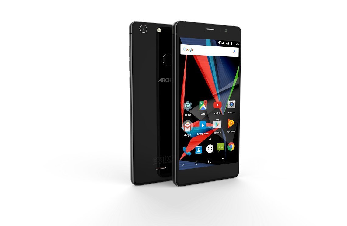 Смартфон Archos 55 Diamond Selfie Lite 16GB 5.5" Black, фото №8