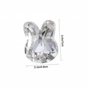 Стразы для ногтей Кролик 20 шт. украшения для ногтей для женщин, украшения для ногтей, DIY маникюр synthetic.ua - Фото 1