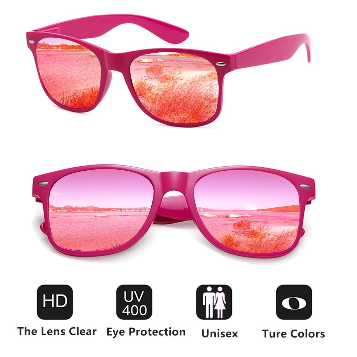 Сонцезахисні окуляри прямокутні FSMILING вінтажні в стилі 80-х для вечірок, фантазійні, для чоловіків і жінок, фото №3 Сонцезахисні окуляри прямокутні FSMILING вінтажні в стилі 80-х для вечірок, фантазійні, для чоловіків і жінок, фото №3