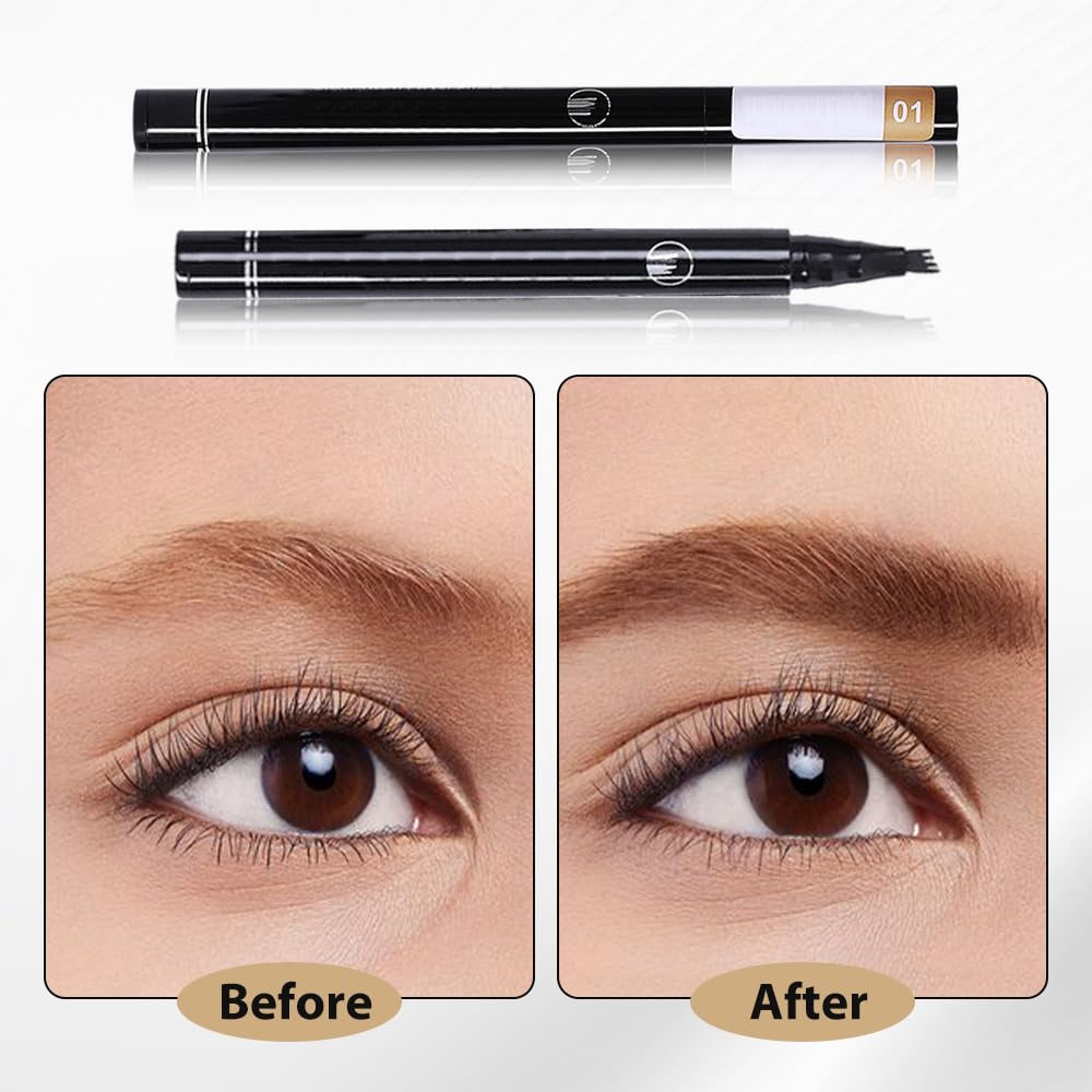Карандаш для бровей Magic Waterproof 2024 (A-Light Brown), фото №7