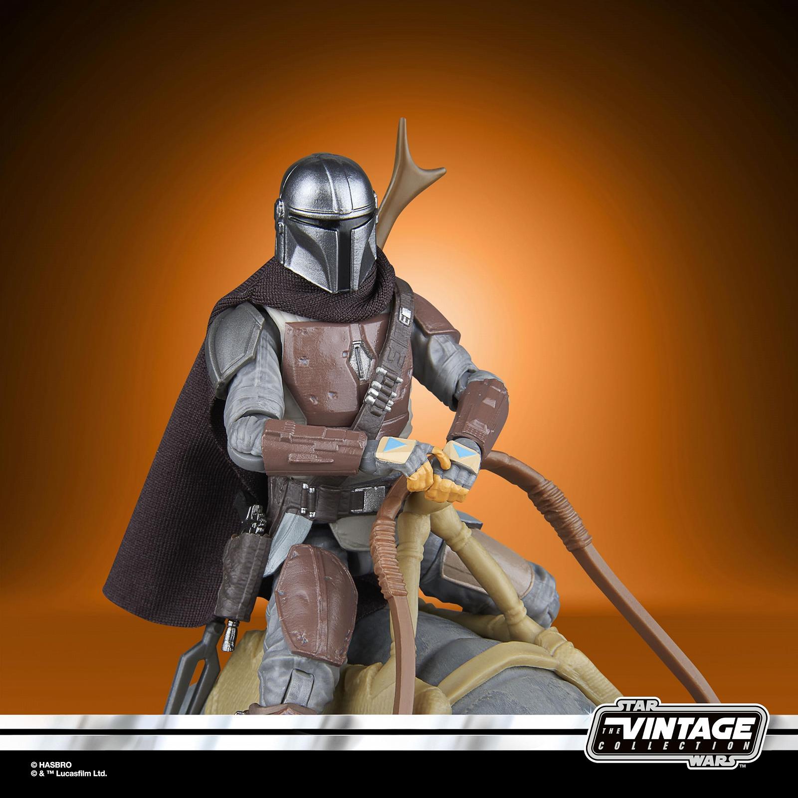 Фігурки Star Wars The Vintage Collection Blurrg & Мандалорець, Star Wars: Мандалорець, набір з 2 штук (масштаб 9,5 см), фото №8