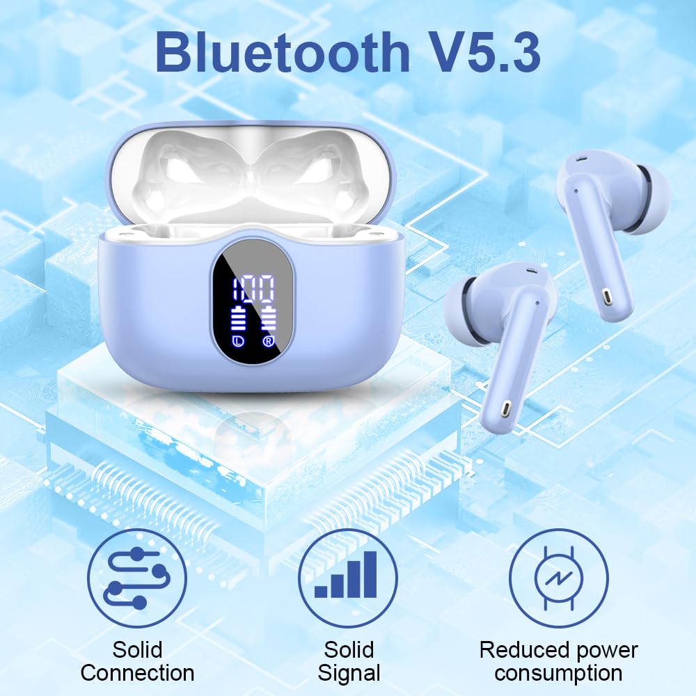 Наушники Bluetooth Беспроводные 5.3 Спортивные In-Ear С 4 Микрофонами Черные, фото №3