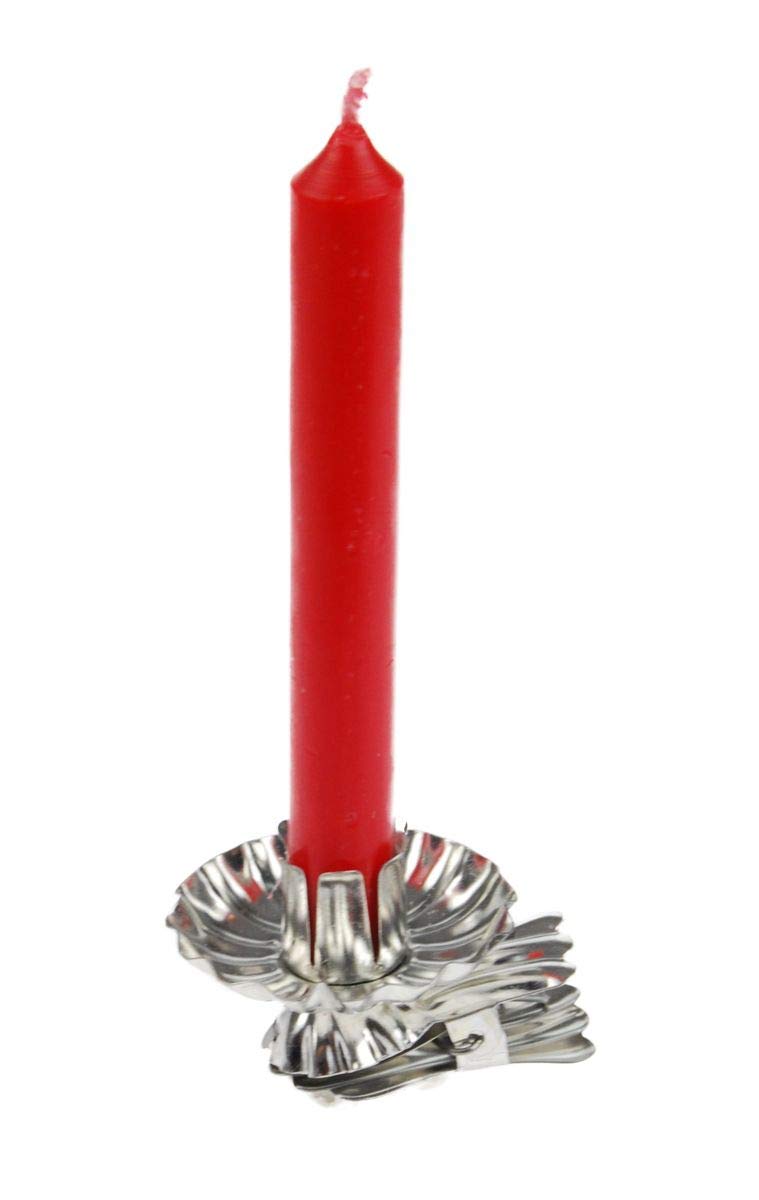 Тримач свічки hdg Tree Clip Comet Tail для різдвяної ялинки Золото Срібло, фото №6