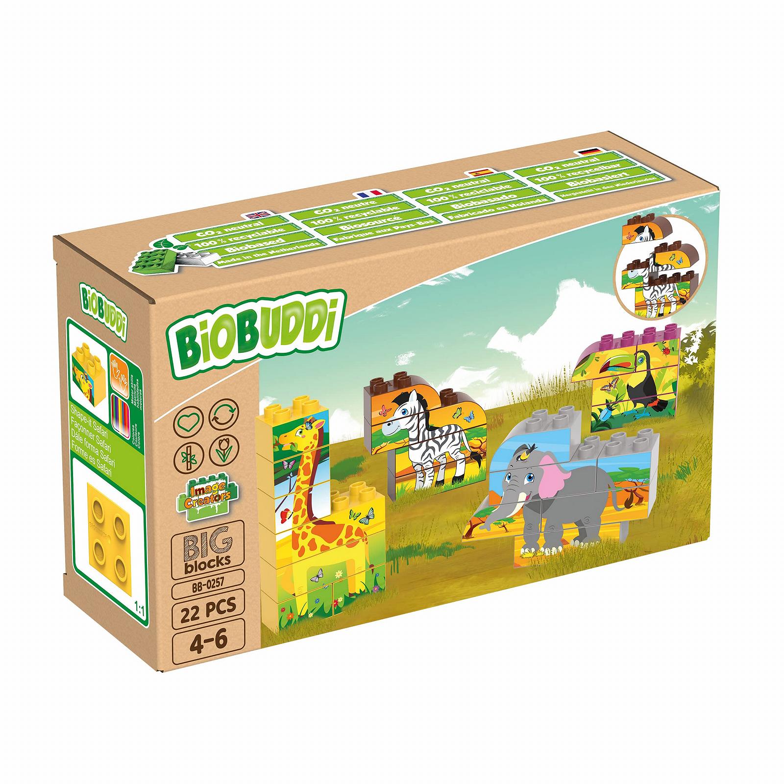 Головоломка BIOBUDDI 8 різних тварин Жираф, Слон, Тукан, Зебра 21 частина BB-0257, фото №7 Головоломка BIOBUDDI 8 різних тварин Жираф, Слон, Тукан, Зебра 21 частина BB-0257, фото №7