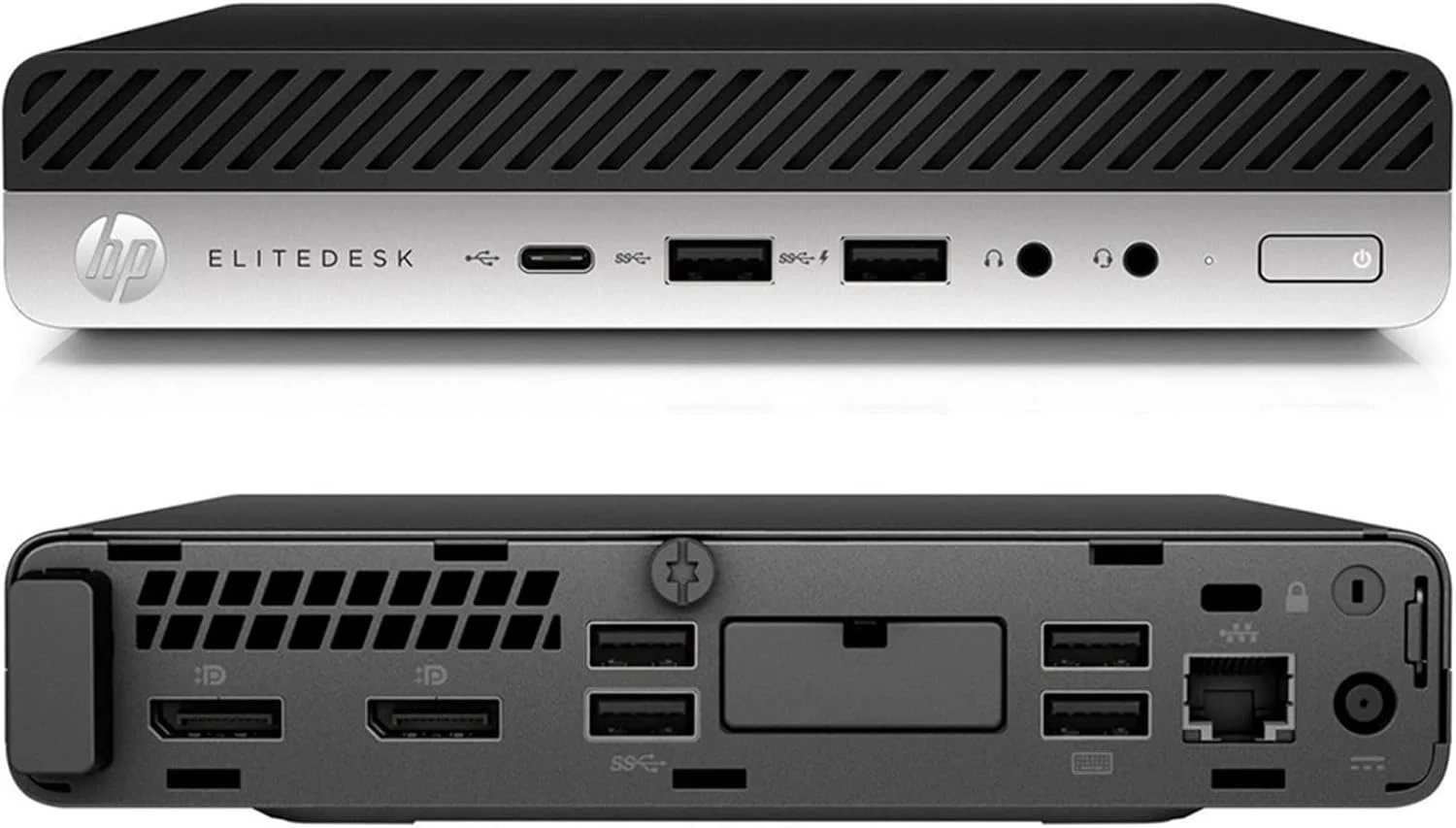 Міні ПК HP EliteDesk 800 G5 / Intel Core i5-9500 / RAM 16GB / SSD 512GB / LAN / Wi-Fi 5 / Bluetooth 5 / Windows 11 Pro / Чорний, фото №5 Міні ПК HP EliteDesk 800 G5 / Intel Core i5-9500 / RAM 16GB / SSD 512GB / LAN / Wi-Fi 5 / Bluetooth 5 / Windows 11 Pro / Чорний, фото №5