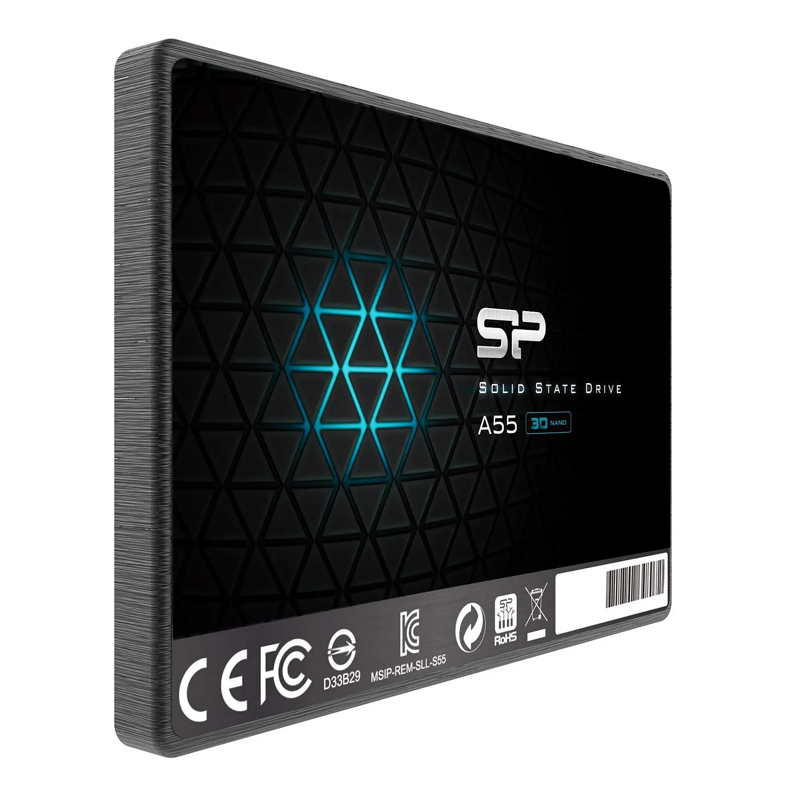 SSD Silicon Power A55 SP004TBSS3A55S25 4ТБ 3D NAND SLC Cache SATA III 2.5 дюйма 7 мм, фото №2 SSD Silicon Power A55 SP004TBSS3A55S25 4ТБ 3D NAND SLC Cache SATA III 2.5 дюйма 7 мм, фото №2