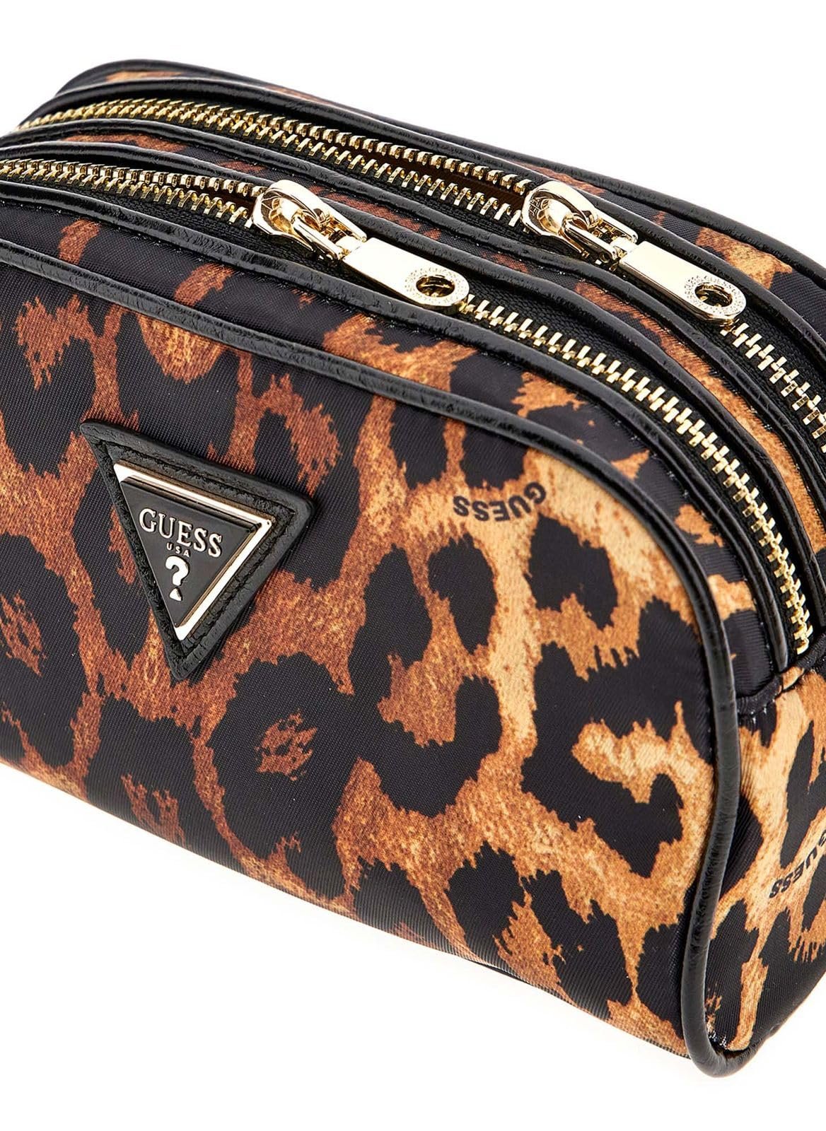 Кошелек GUESS Christelle Double Zip Black Multi, Black Multi, фото №3