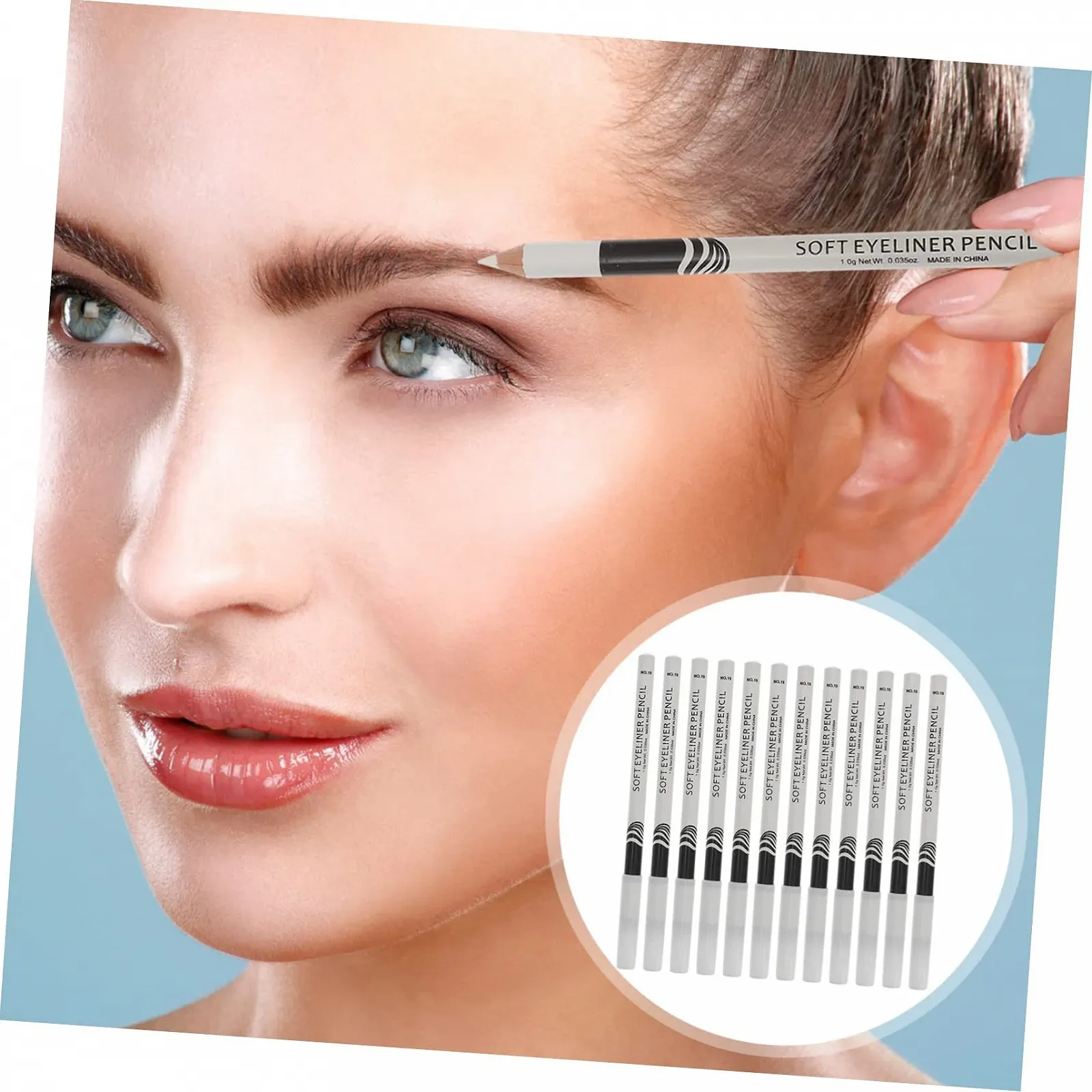 Карандаш TOVINANNA Eyeliner Белый, фото №6 Карандаш TOVINANNA Eyeliner Белый, фото №6