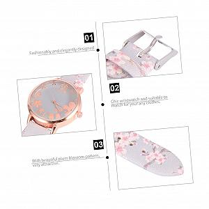 Кварцевые часы LIFKOME Женские с узором Blossom цена на synthetic.ua - Фото 1 Кварцевые часы LIFKOME Женские с узором Blossom synthetic.ua - Фото 1