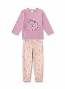 Пижама Sanetta для девочек Бежевый - Фото 1