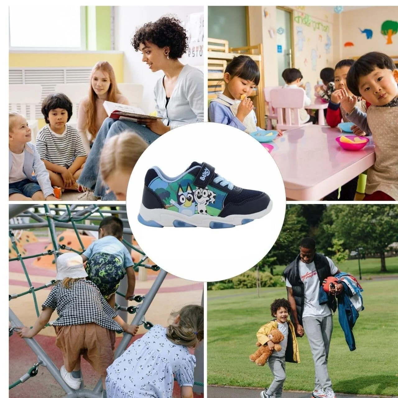 Кроссовки Leomil Bluey Детские кроссовки с подсветкой Идеально подходят для школы и досуга, фото №2