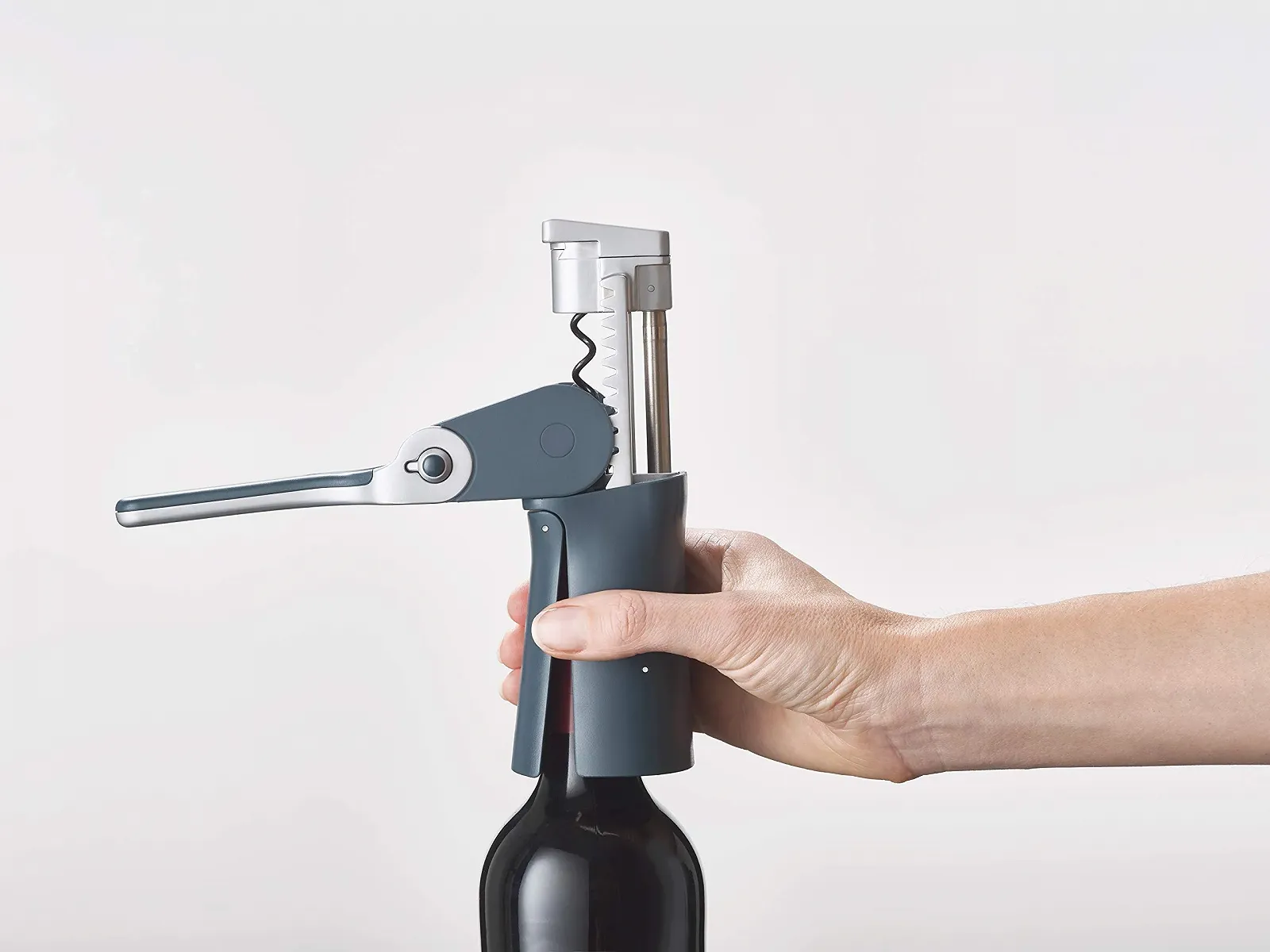 Штопор рычажный компактный Joseph Joseph BarWise Синий, фото №4