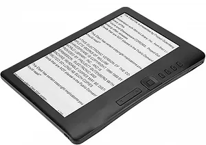 Електронна книга 7" BK7019 / 8ГБ / SD слот / Кольоровий LCD екран (800 × 480) / Налаштовувана яскравість / До 20 годин роботи від батареї / Чорна ціна на synthetic.ua - Фото 1 Електронна книга 7" BK7019 / 8ГБ / SD слот / Кольоровий LCD екран (800 × 480) / Налаштовувана яскравість / До 20 годин роботи від батареї / Чорна synthetic.ua - Фото 1