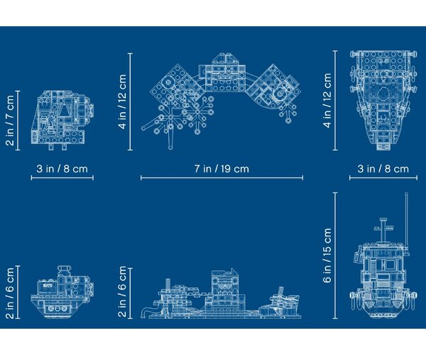 Конструктор LEGO Hidden Side Старый рыбацкий корабль 70419, фото №6 Конструктор LEGO Hidden Side Старый рыбацкий корабль 70419, фото №6