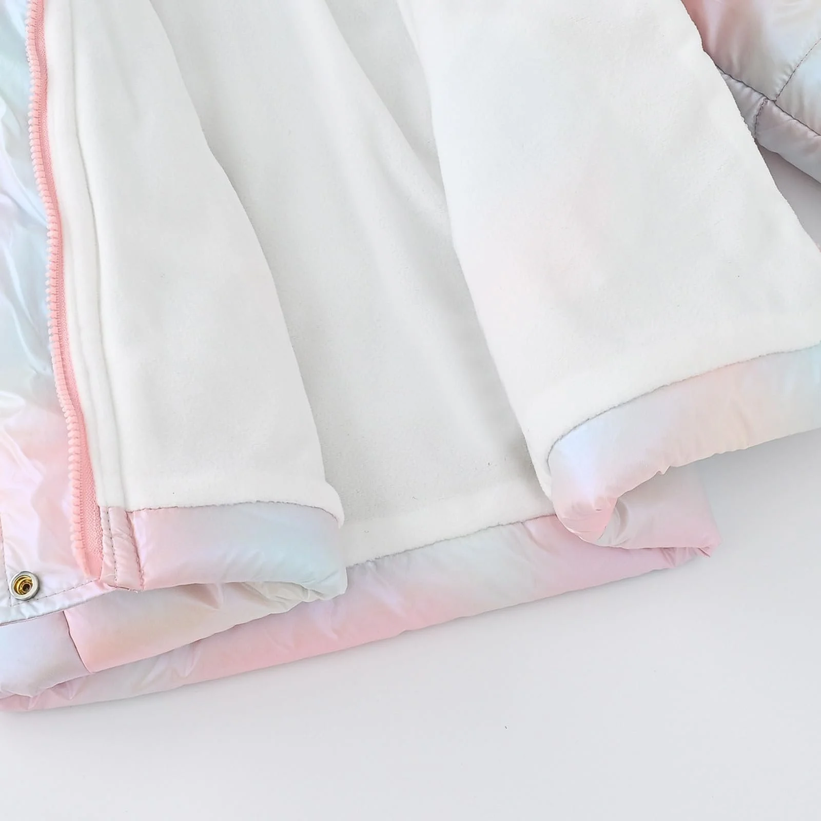 Зимова куртка для дівчат, пуховик, тепла зимова стьобана куртка, фото №6