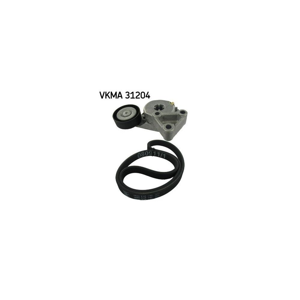 Комплект поліклинового паса SKF VKMA 31204 для AUDI FORD SEAT SKODA VW, фото №1