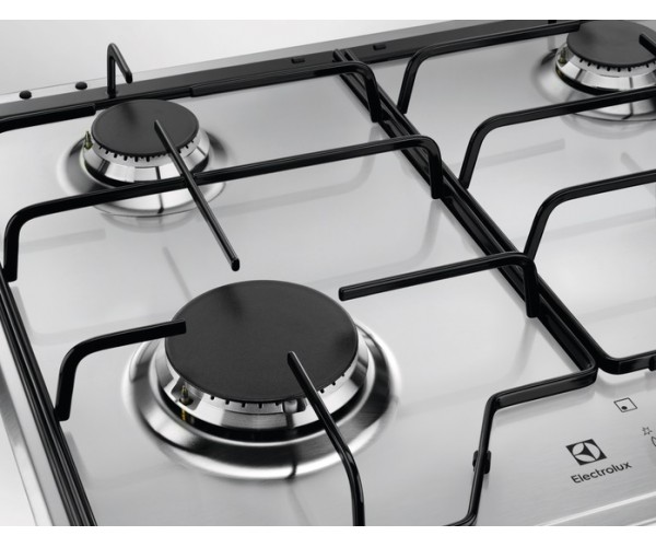 Electrolux Варильна поверхня газова 60см нерж, фото №3