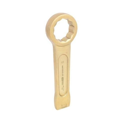 Кільцевий ударний ключ KS TOOLS BRONZEplus 963.7741 32 мм
Опис: Кільцевий ударний ключ для важких умов експлуатації. Іскробезпечний та вибухозахищений інструмент із високоякісного бронзового сплаву. Має високу корозійну стійкість та зносостійкість., фото №2 Кільцевий ударний ключ KS TOOLS BRONZEplus 963.7741 32 мм
Опис: Кільцевий ударний ключ для важких умов експлуатації. Іскробезпечний та вибухозахищений інструмент із високоякісного бронзового сплаву. Має високу корозійну стійкість та зносостійкість., фото №2