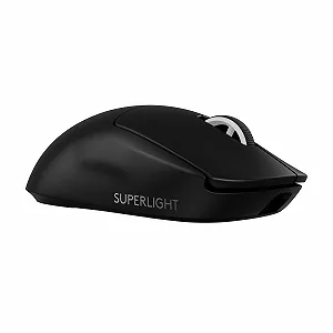 Миша Ігрова Бездротова Logitech G PRO X SUPERLIGHT 2 LIGHTSPEED, 60 г, 8K, швидкість опитування, 44K DPI, 5 програмованих кнопок, USB-C, PC та Mac - Чорна - Фото 1