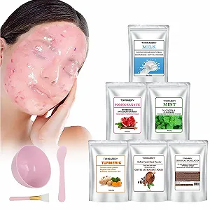 Маска для лица Peel-Off Jelly, маска для лица, Peel-Off, порошок для желейной маски для ухода за лицом, спа-моделирующая маска/глина/грязевая маска или домашняя гелевая маска для ухода за лицом, мягкая маска - Фото 1